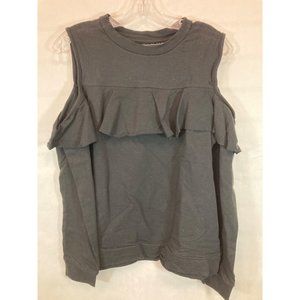 NWOT-Flirty Ruffle Delight: Women's Tank Top for Effortless Chic - Polly & Ester